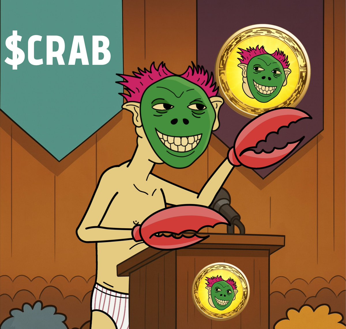 Enter the contest for a chance to win if you haven't already, 

It's literally free money if you're creative.

Gm.