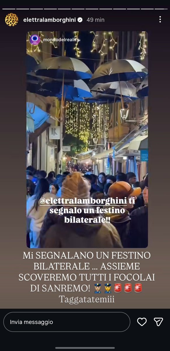 No Elettra ci sta dando tutto . Carlo ti pregooo collegamento in diretta 
#Sanremo2026