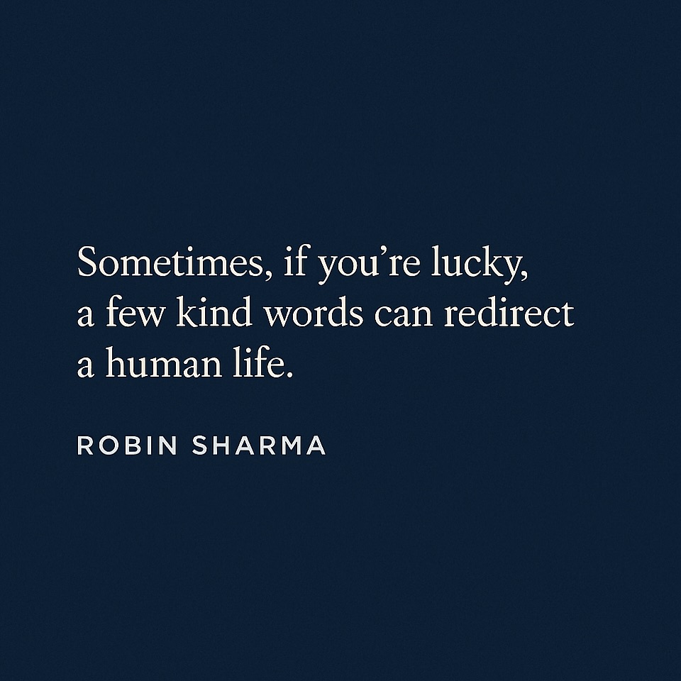 Robin Sharma tweet media