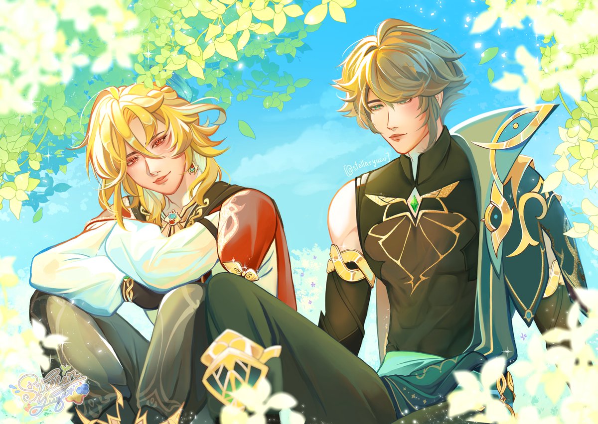 Sunny days☀️ #haikaveh #alhaitham #kaveh