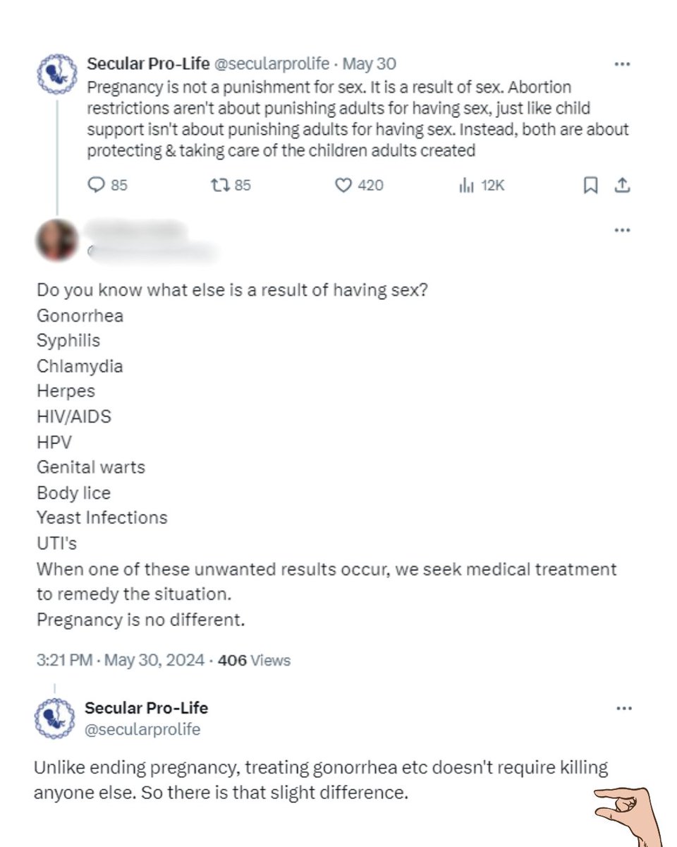 Secular Pro-Life tweet media
