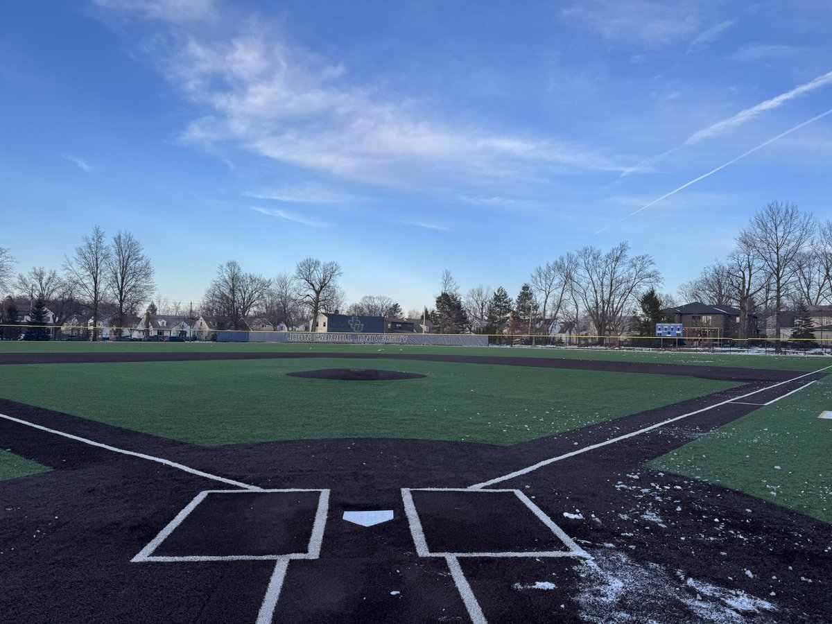 jcusports's tweet photo. BASEBALL TOMORROW IN UNIVERSITY HEIGHTS! 🚨 

Not quite spring, but if you’re a Northeast Ohio baseball fan, come see the Streaks play! https://t.co/1fy5zjovnc