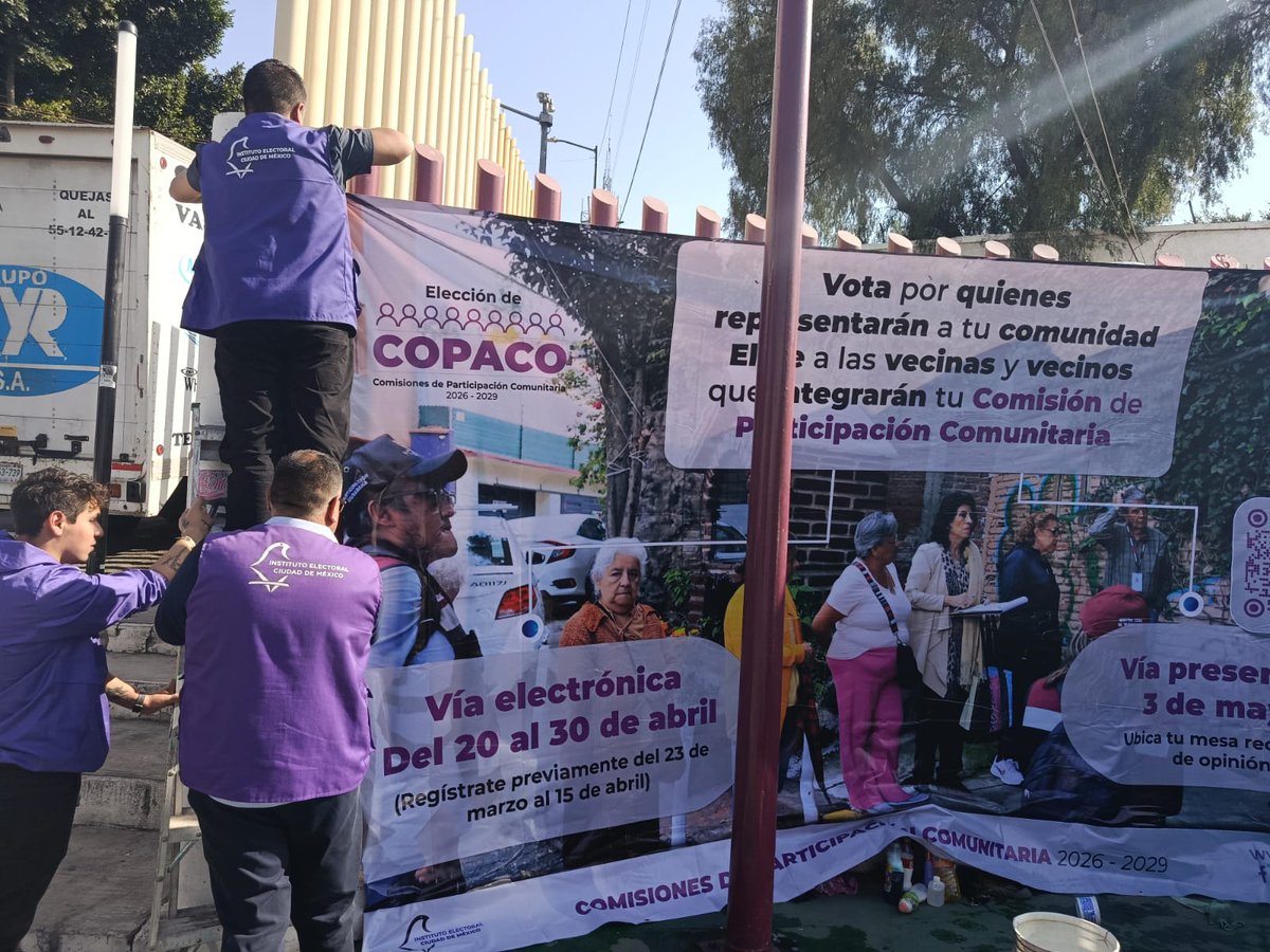 Distrito27IECM's tweet image. Comenzamos con la difusión en lugares de mayor afluencia dentro del ámbito de la Dirección Distrital 27, para el registro de personas que participarán en la Elección de COPACOS.
El 10 de marzo arrancamos, te esperamos en la #DD27
🚶‍♀️🚶✍️🗒️