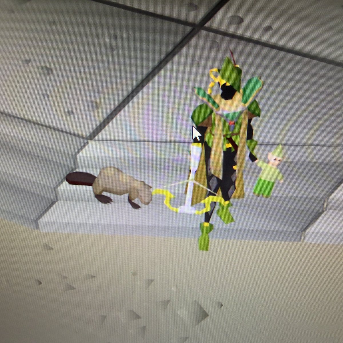 FelixFlyman's tweet photo. Finally I got my beaver #OSRS #OldschoolRunescape #Runescape https://t.co/vxGSCJaEos