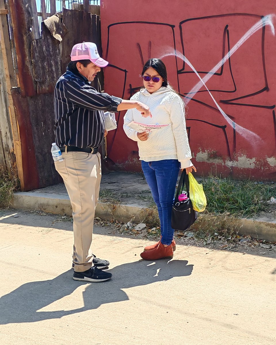 PETEOOAX's tweet photo. Compañeras y compañeros de Fuerza por Oaxaca visitaron la Colonia Oaxaca, en el municipio de Santa María Atzompa, con el propósito de compartir los principios, propuestas y la visión que guían nuestro movimiento, además de dialogar directamente con la ciudadanía para conocer sus inquietudes y fortalecer la cercanía con la comunidad.

Reafirmamos nuestro compromiso de mantener un trabajo constante y cercano a la gente, basado en la escucha activa, el respeto y la construcción colectiva de propuestas que impulsen el bienestar y el desarrollo de todas y todos.

#SomosLaFuerzaQueTransforma
#SomosLaFuerzaDeOaxaca
#SomosLaFuerzaDeLa4Transformación