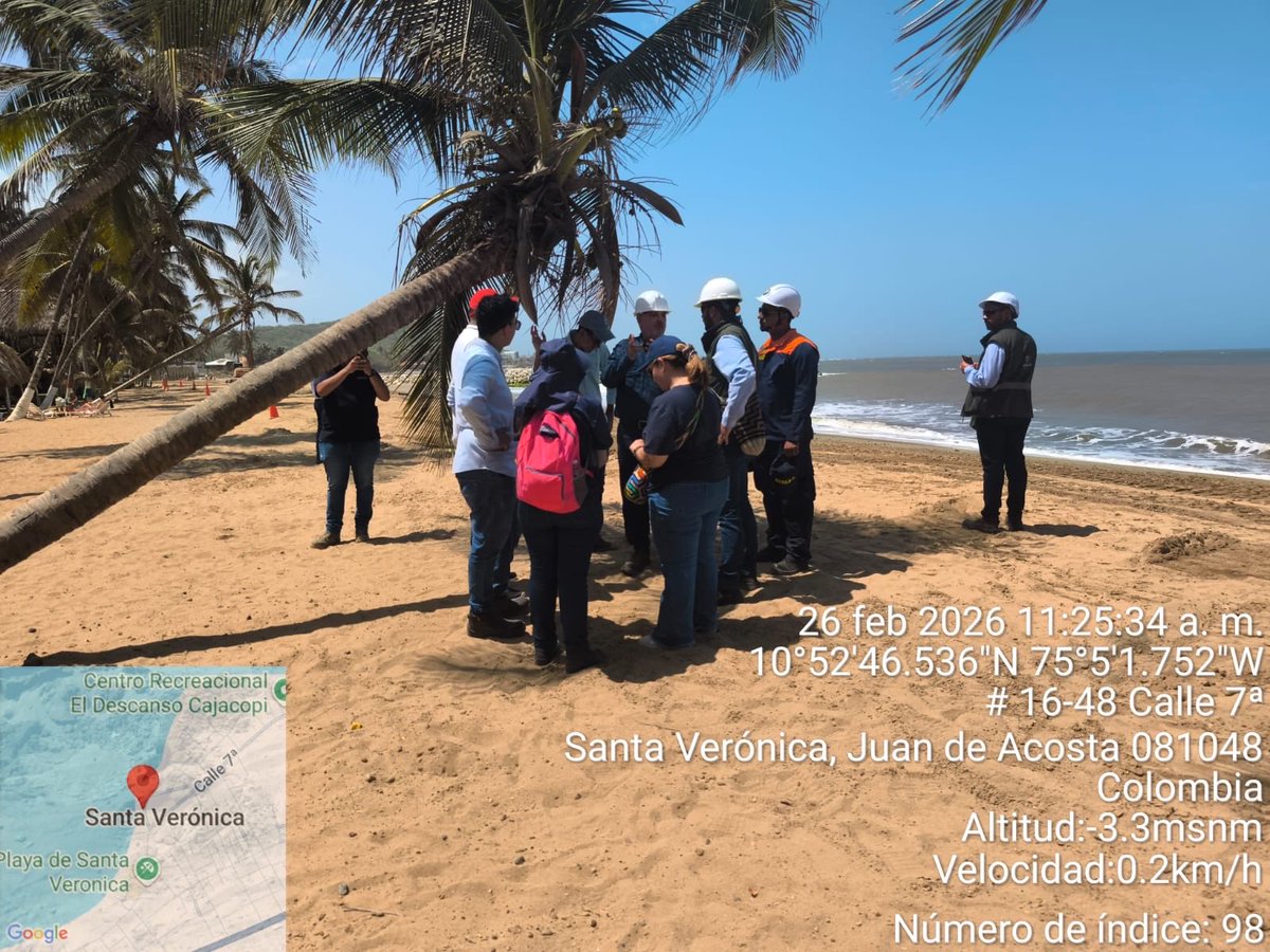 PedroLemusN's tweet photo. ¡Ya hay playa en Santa Verónica! https://t.co/U5EUTrMrQ3