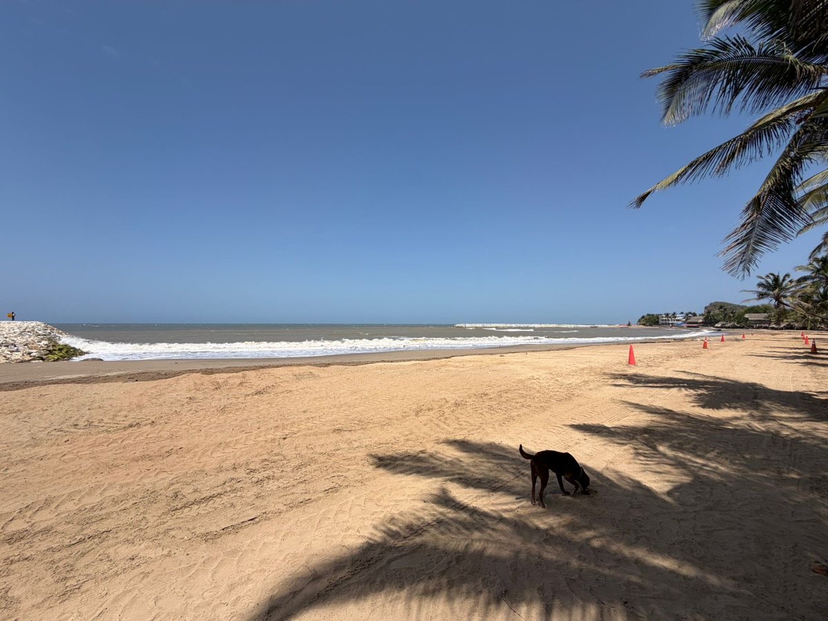 PedroLemusN's tweet photo. ¡Ya hay playa en Santa Verónica! https://t.co/U5EUTrMrQ3