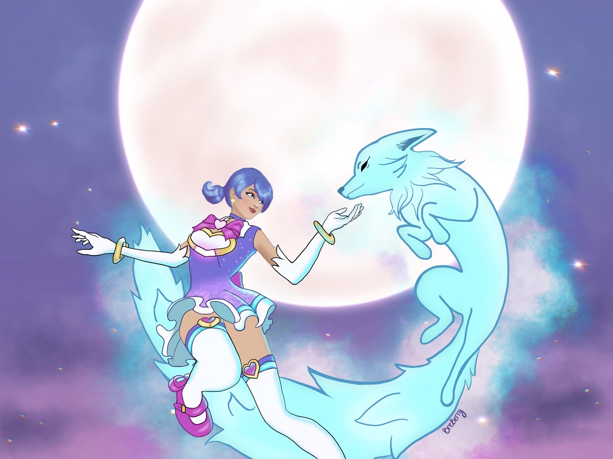 Kiriko and Kitsune 💜. #OverwatchFanart #Overwatch