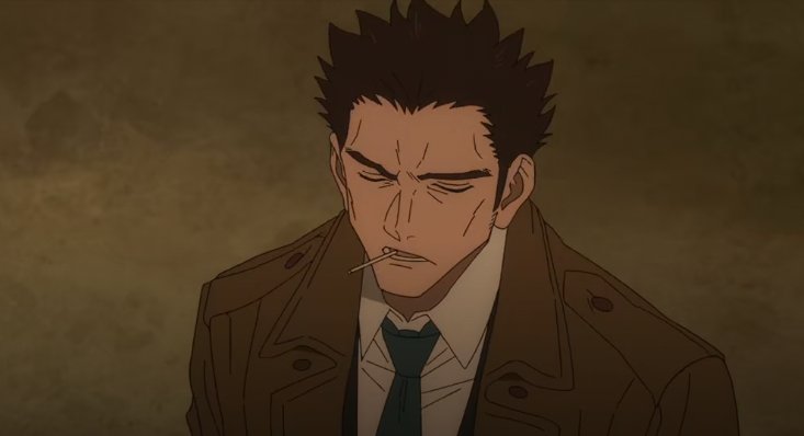 I don’t have many things to post, but I’m happy about Higuruma’s animation. Now he has joined my favorite group of handsome, hardworking, tired men in suits.