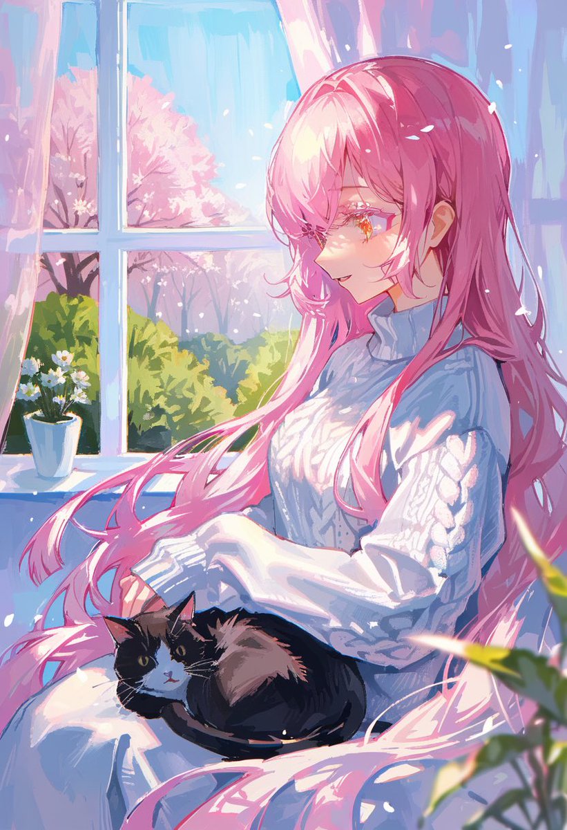 akai117's tweet photo. Cat🐈Room🐾⋆⭒
 #Vtuber #illustration https://t.co/0Q9gV4F8vZ