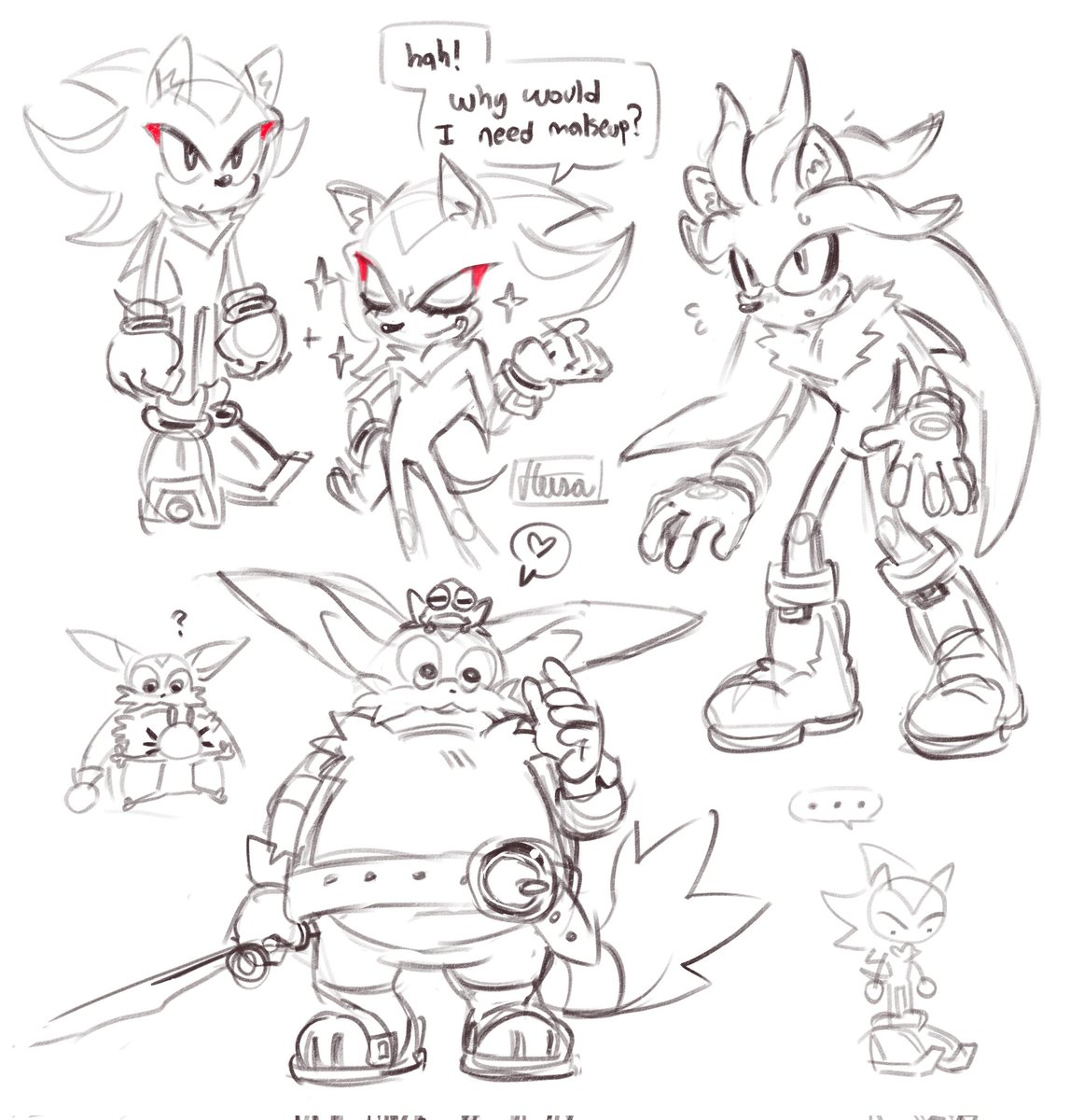 heisa030's tweet photo. Doodles... Trying a bit different style. https://t.co/LE0yc62vkP