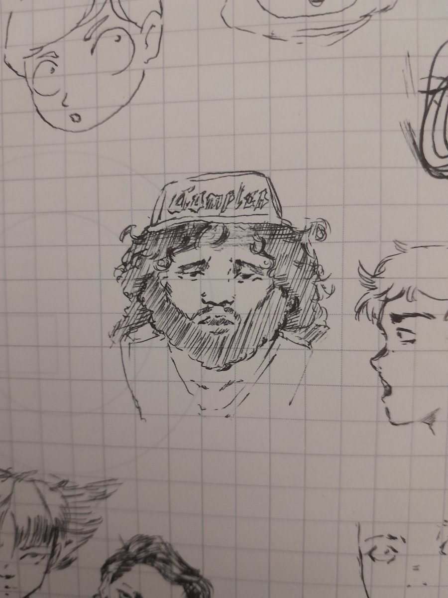 Jordan Peel.

Hace rato no dibujaba a lapicero