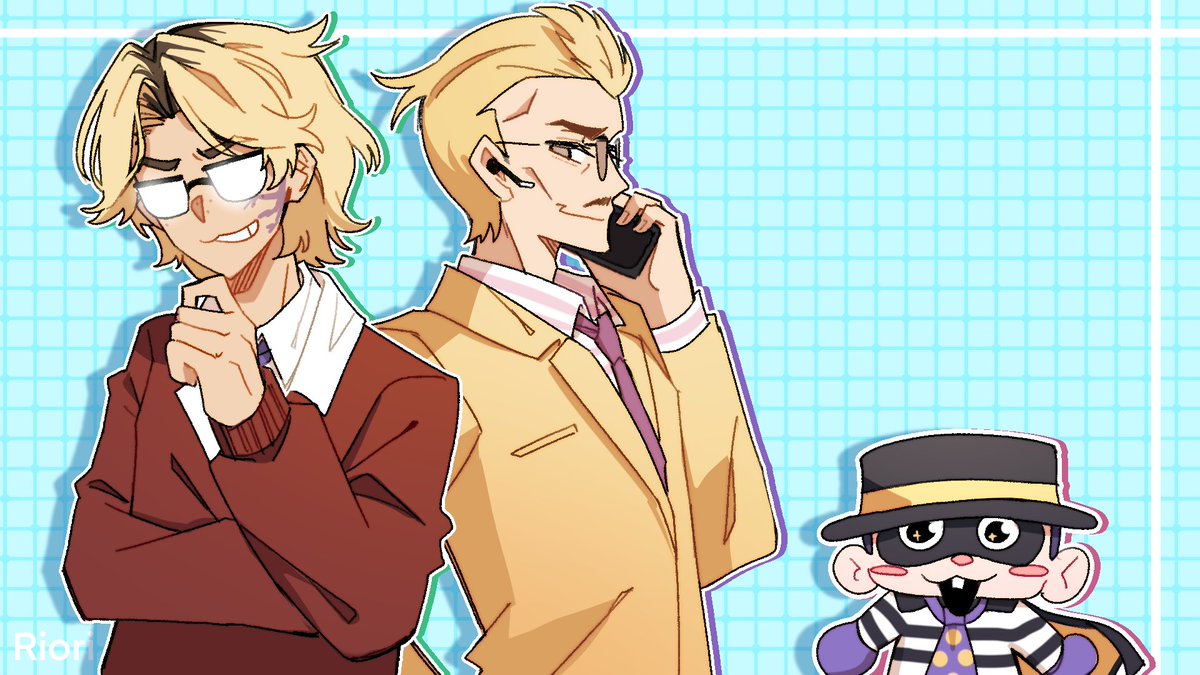 Two ex lawyers and their chud son

#Bettelful #Apollustration #Katagallery #DistrictV

> 🔗 in replies