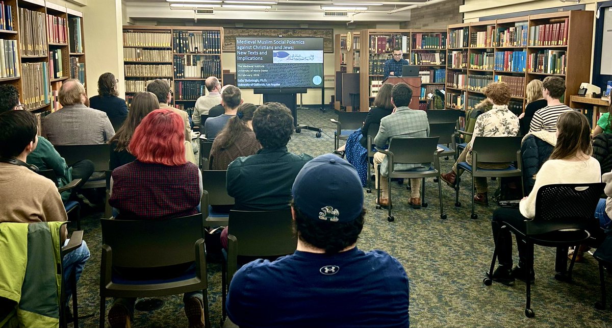 Medieval Institute (University of Notre Dame) tweet media