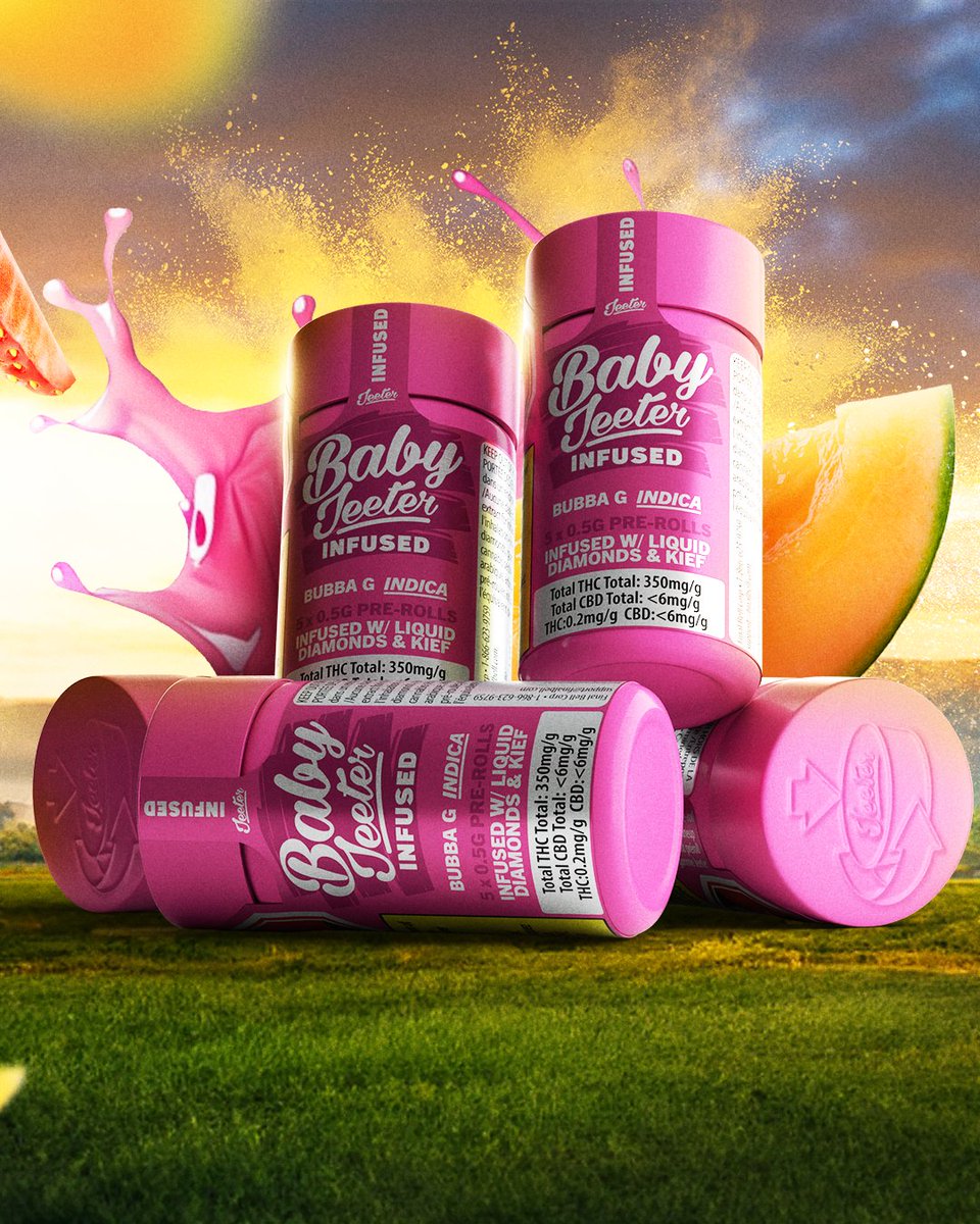 Baby Jeeter Infused pre-rolls are precision-engineered cannabis formats enhanced with premium concentrates to deliver a consistently elevated and refined experience. 
#BabyJeeterInfused #InfusedPreRolls #PremiumPreRolls #CaliforniaCannabisBrand #LuxuryCannabisLifestyle