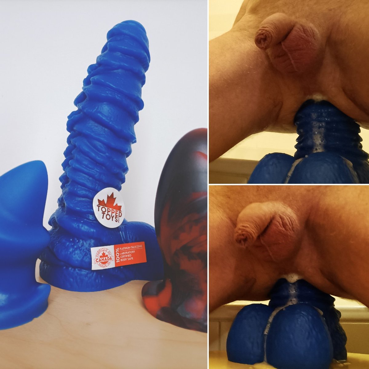 crackstuffer1's tweet photo. @hungryhole18 hey, danke 
Bin mit dem bei ca 10cm, ein glatter kann gerne auch größer sein. https://t.co/xPYSpJERnp