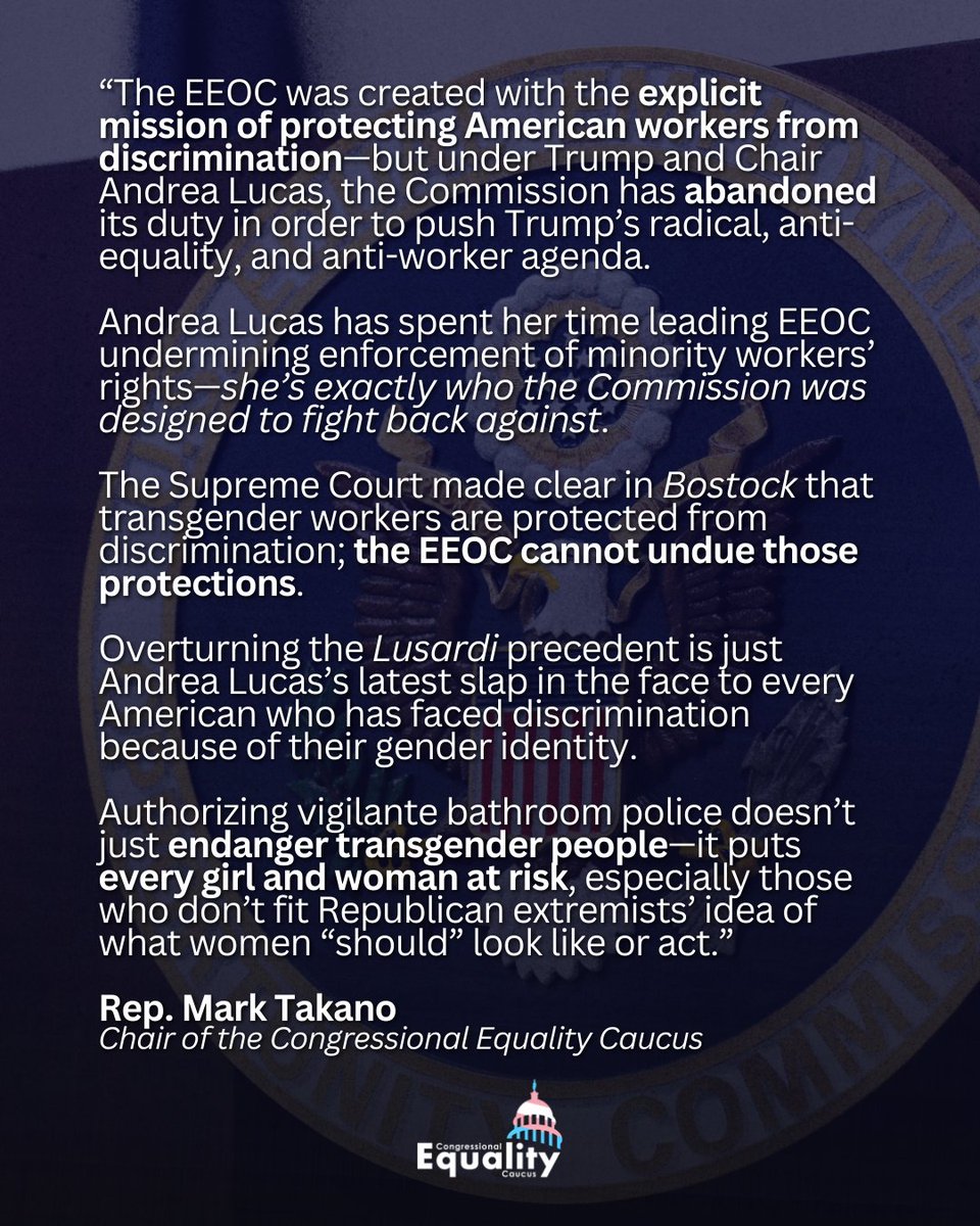 Congressional Equality Caucus tweet media