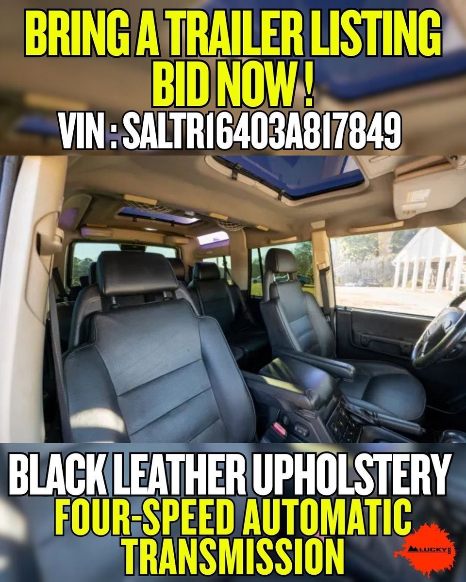 Lucky8OffRoad's tweet image. AUCTION FIND BAT Lot #231555

2003 Land Rover Discovery II 101
Zambezi Silver, black leather
4.6L V8, 4-speed auto, dual-range
Old Man Emu 2" lift, Vijay bumpers

Would you keep it stock or build it?

#LandRover #DiscoveryII #AuctionFind