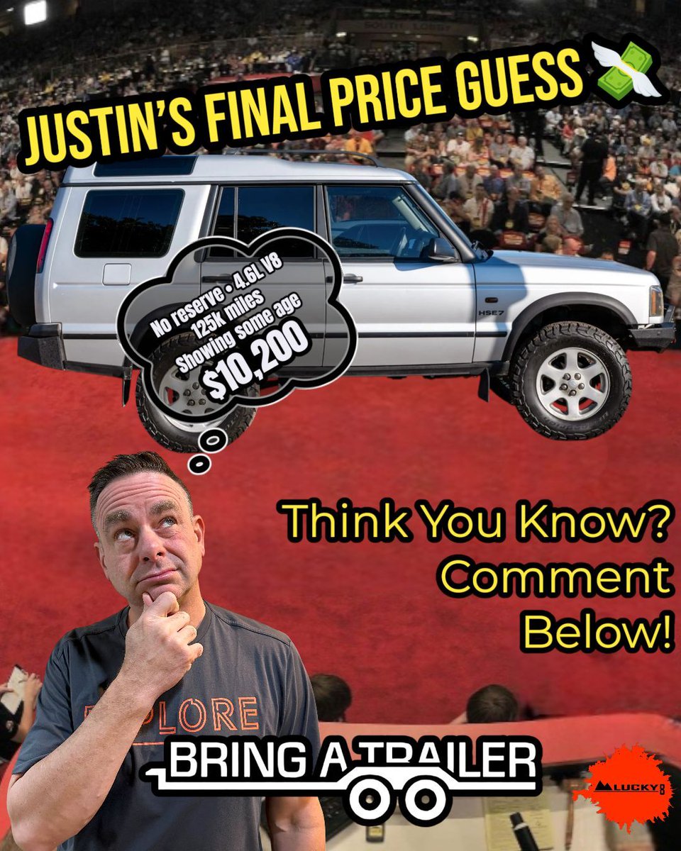 Lucky8OffRoad's tweet image. AUCTION FIND BAT Lot #231555

2003 Land Rover Discovery II 101
Zambezi Silver, black leather
4.6L V8, 4-speed auto, dual-range
Old Man Emu 2" lift, Vijay bumpers

Would you keep it stock or build it?

#LandRover #DiscoveryII #AuctionFind