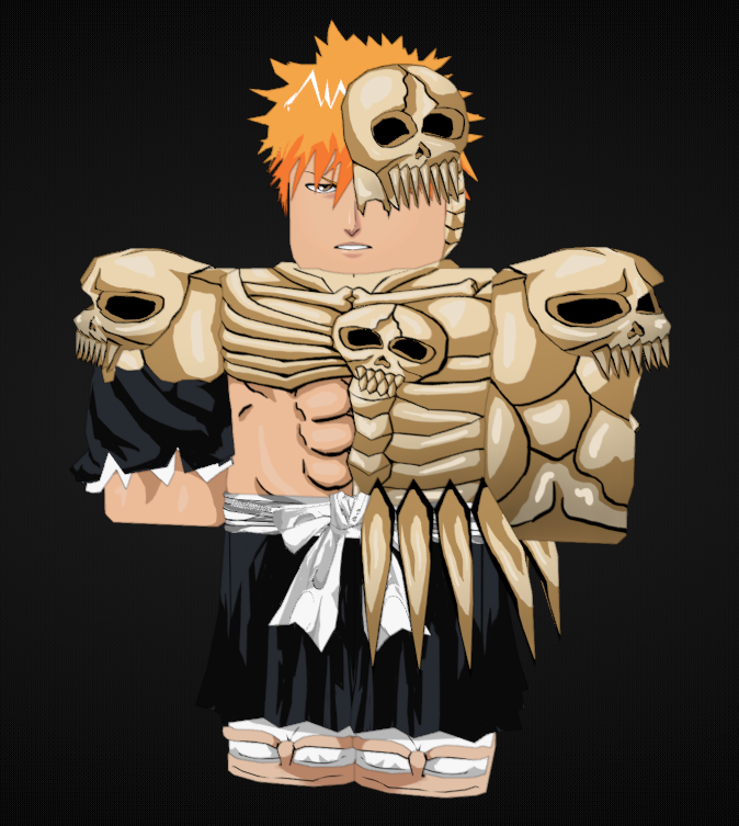 Madrrix_'s tweet photo. Hellverse Ichigo #3D #Roblox #RobloxDev #BLEACH https://t.co/FCs6IZtM9N