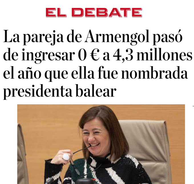 Por si le faltaban motivos para dimitir a la 3ª Autoridad del Estado.