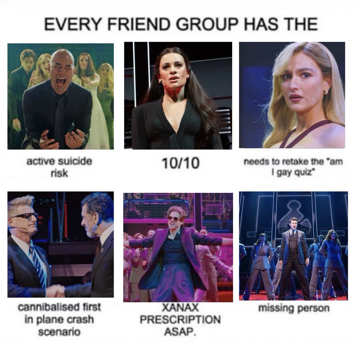 I feel like a lot of these could be interchangeable