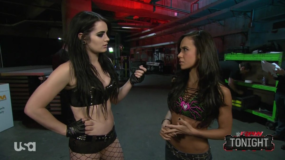 TravisJonesWWE's tweet photo. Lady @TheAJMendez - The #PhenomenalBlackWidow has that I'm going to take #PAIGE down with the #ShinningWizard terrifying thing is that she can, #TeamAJ. #RT if u agree #WeLoveAJ #IconicAJ #AJFansForEver #RAW #WWERAW @WWE
(@Saraya) https://t.co/81A0f9RX3M