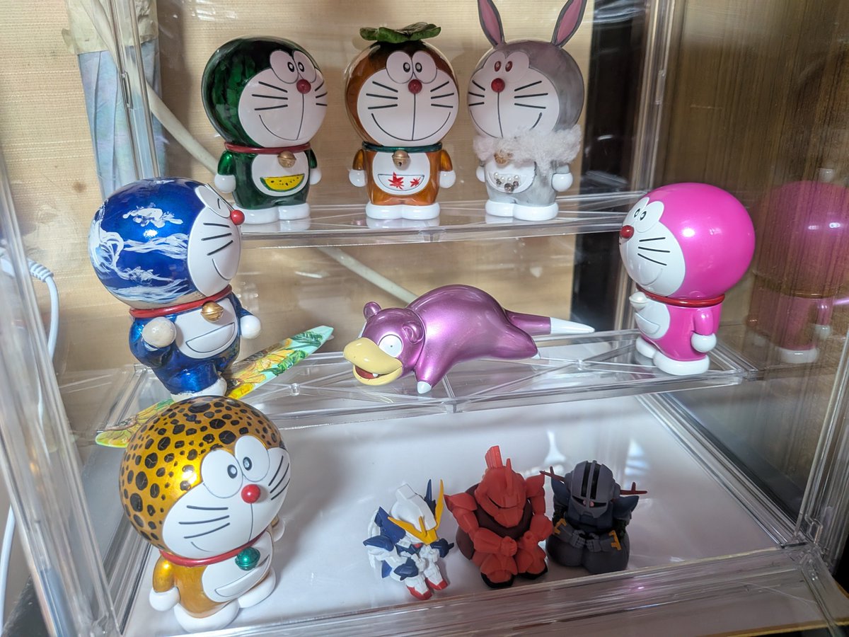 今朝もドラちゃんズと愉快な仲間たちは楽しく過ごしております