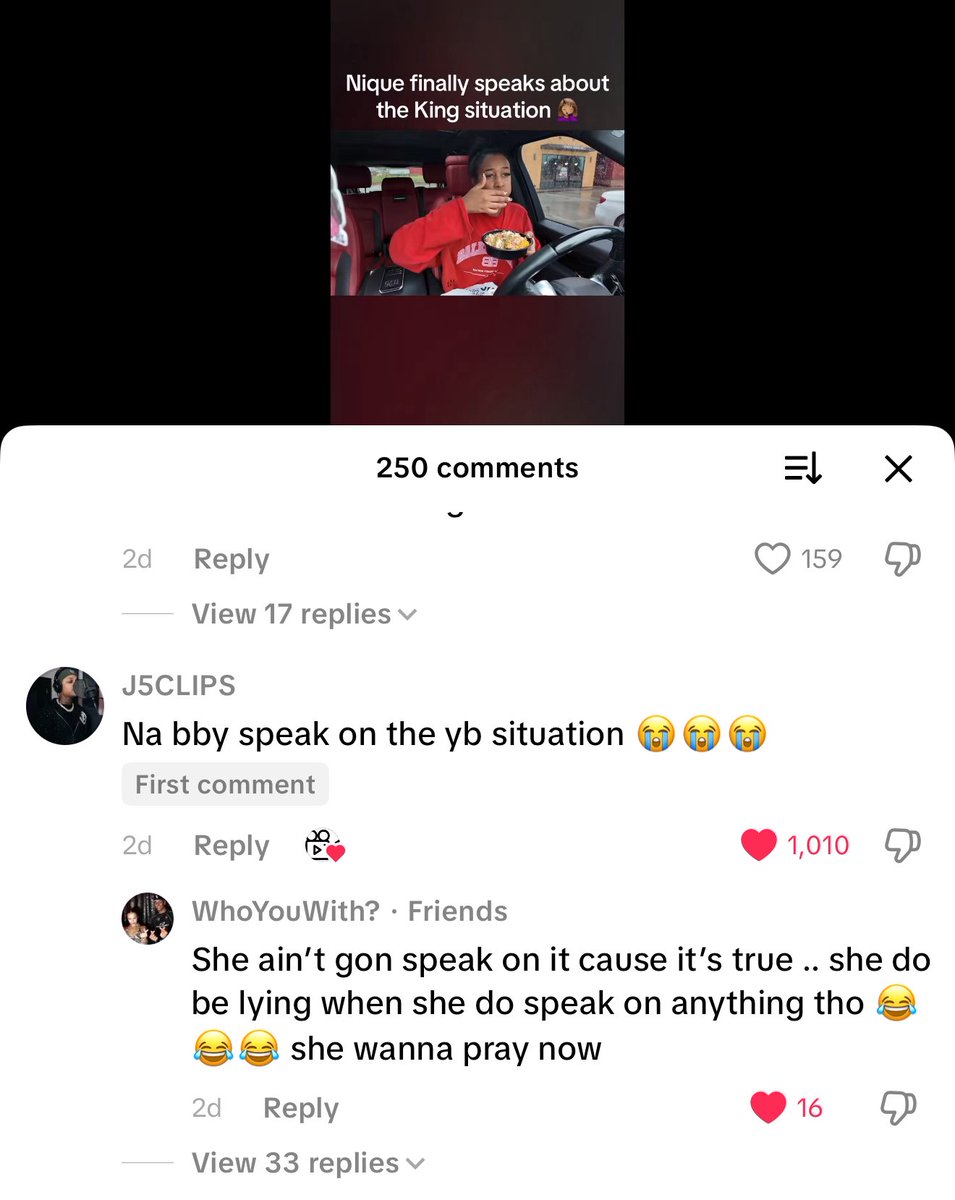 SinceDayyOne's tweet image. Now you wanna talk… girl where was you LAST NIGHT when the internet was talking and where were you back in November 2025? Nique could have told Youngboy NO to whatever he was talking about; furthermore, you had an agenda against Jania Meshell. You clearly been a baby daddy