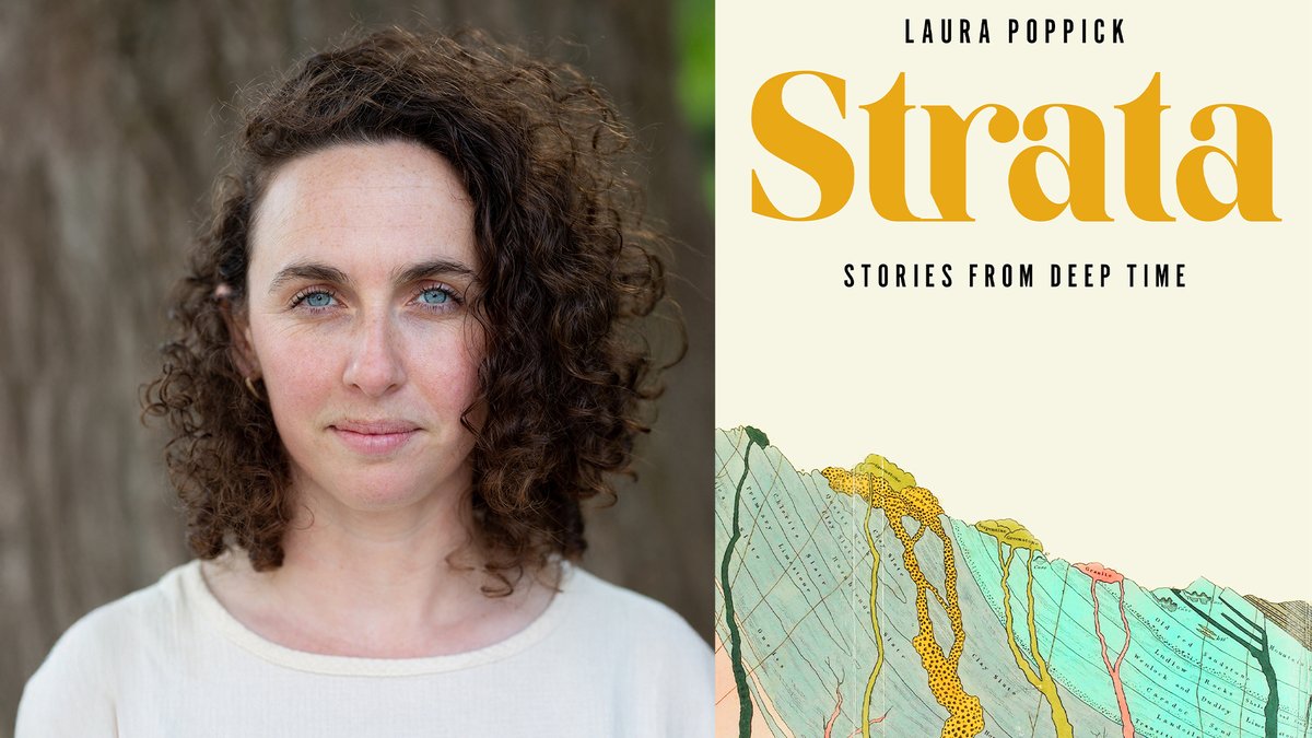 CaraSantaMaria's tweet photo. Don't miss this week's @TalkNerdy_Pod about deep time! 

My guest is science and environmental journalist, Laura Poppick. We discuss her work and new book, "Strata: Stories from Deep Time."

 🎧 Listen on #TalkNerdy 
https://t.co/MycTMbPTLj https://t.co/mRuHjKmz7u