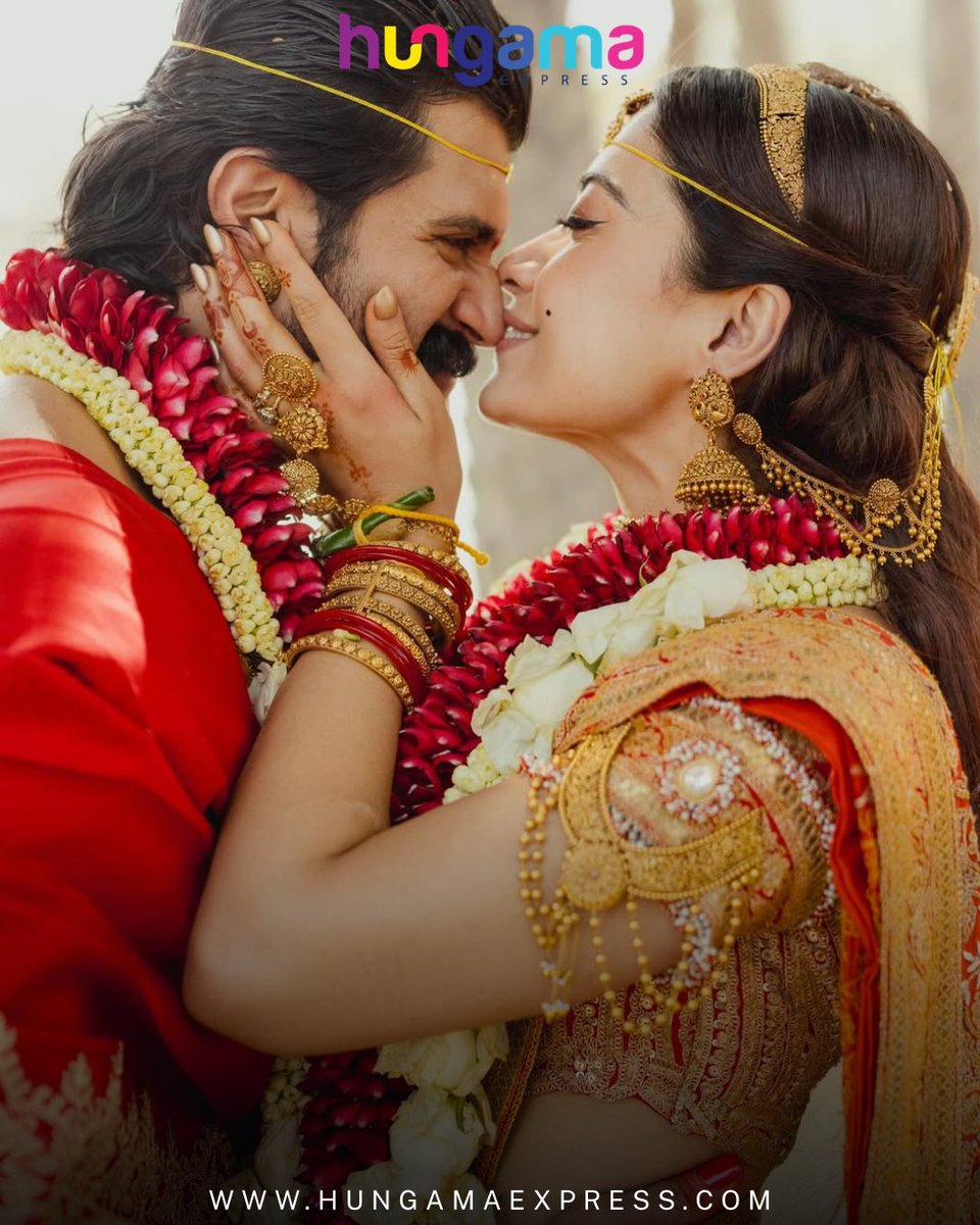 HungamaExpress's tweet image. The actress posted a heartfelt note about how vijay has been her biggest support, inspiration, and joy in life, following their wedding

#EntertainmentUpdate #MusicNews #PopCulture #TrendingNow #HungamaExpress