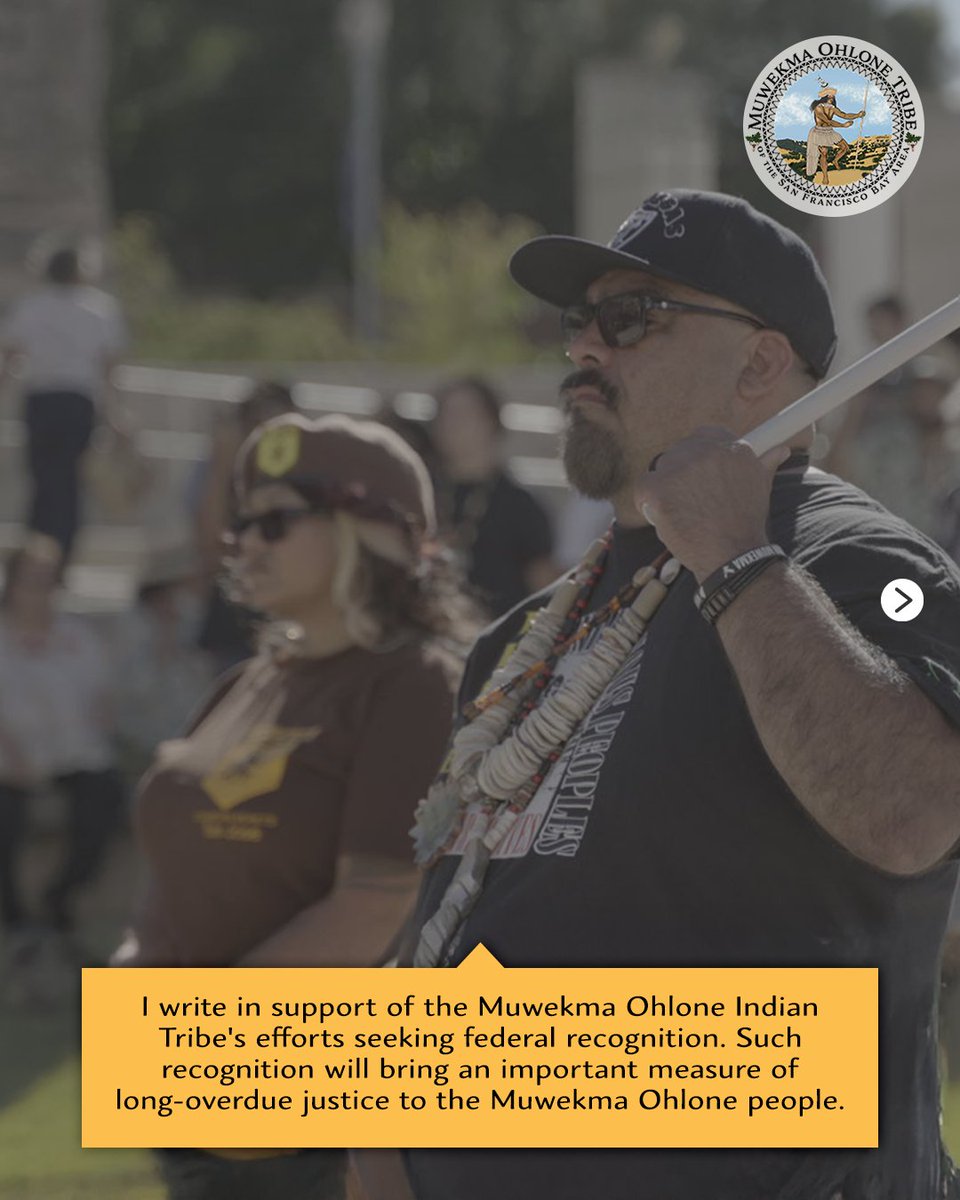 Muwekma Ohlone Tribe tweet media
