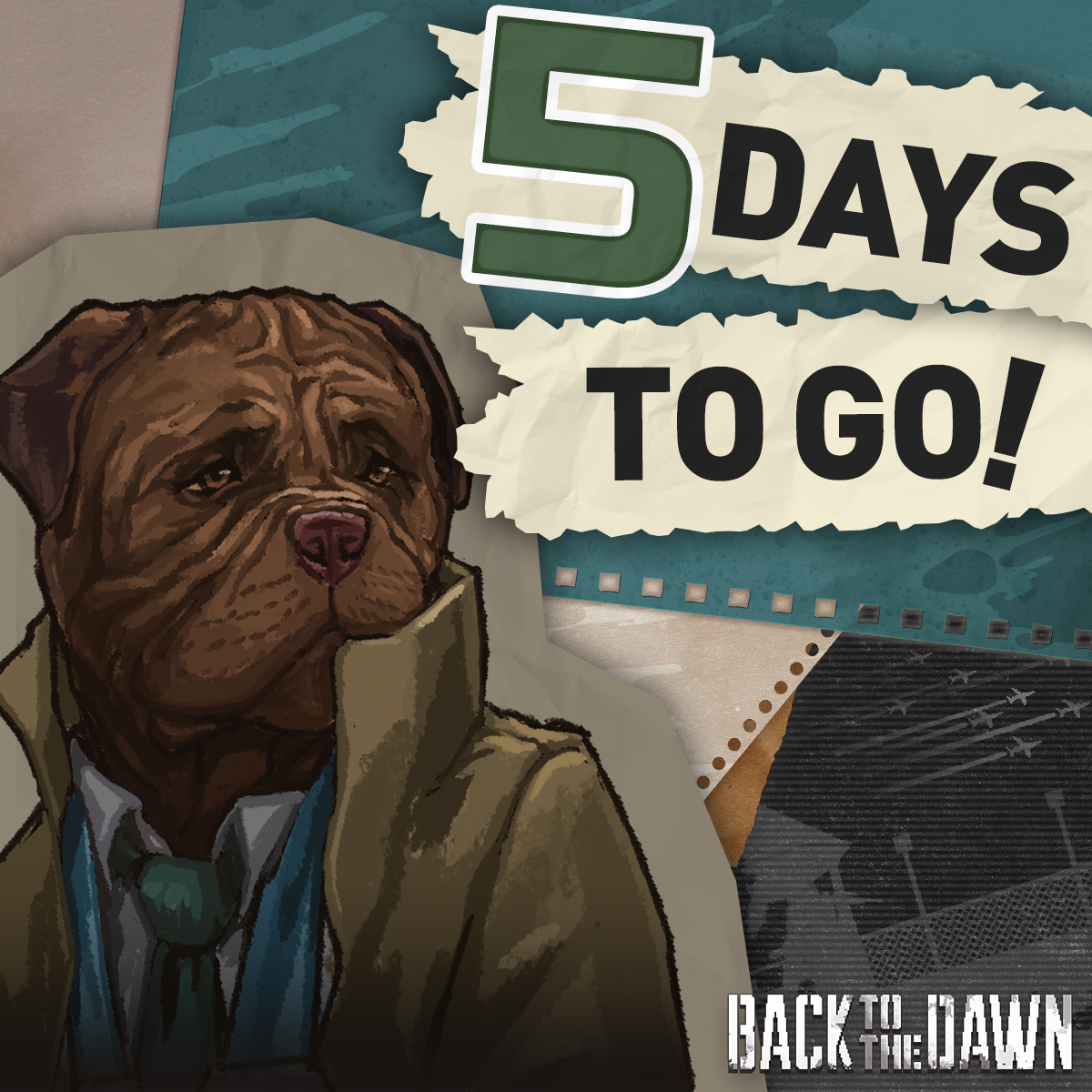 "The Primary Contact"

Meet Rocky the Shar Pei, a senior investigator with the Federal Investigation Bureau and Bob’s primary contact. While supporting Bob from the outside, he works alongside him to uncover the truth behind Wesley’s death.

The thrilling prison‑break RPG Back to