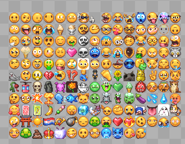should i do emoji recommendations again?👀

#pixelart