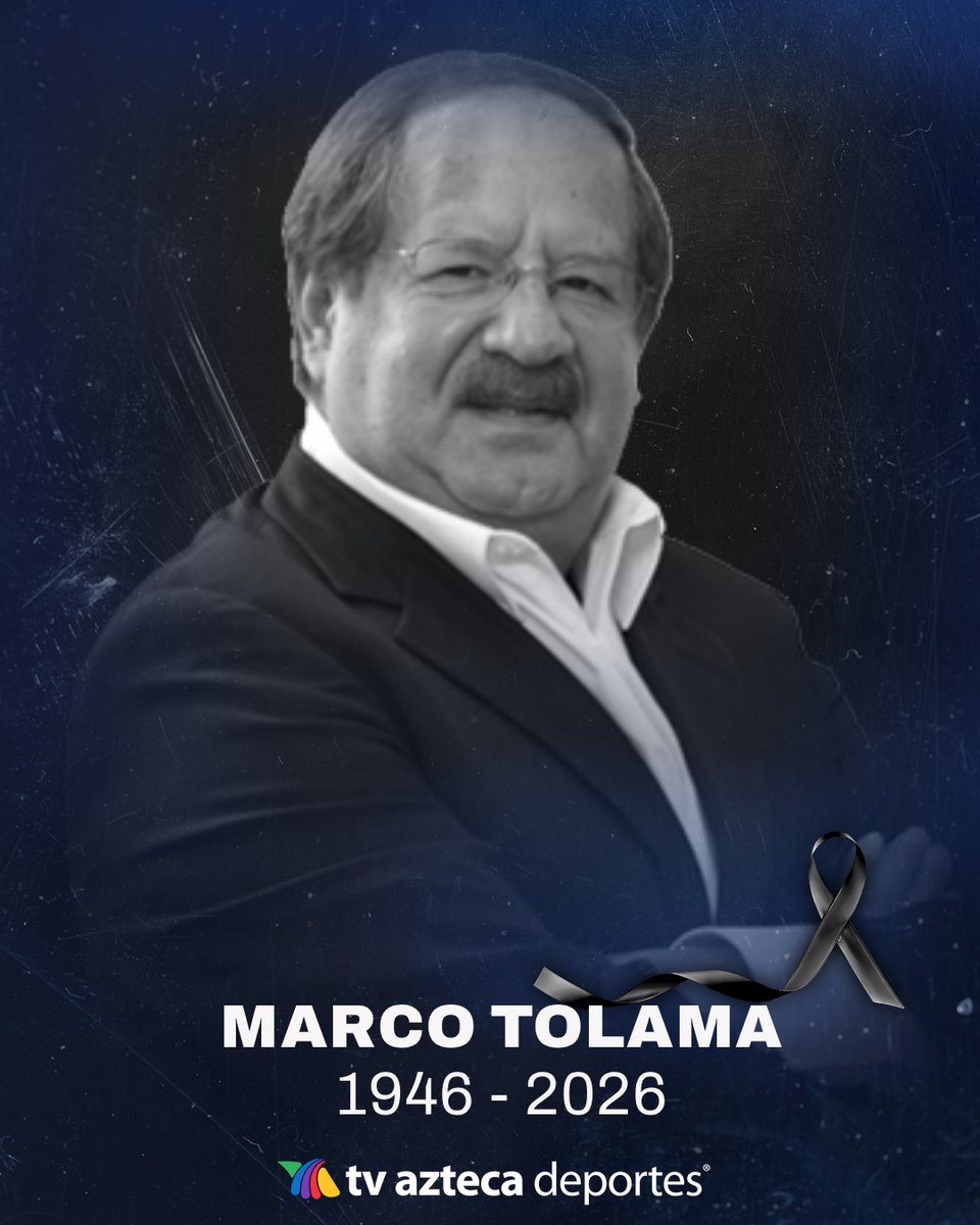 Descanse en paz 🕊️

Lamentamos profundamente el fallecimiento de Marco Tolama, una de las voces más reconocidas del automovilismo en México. Con una extensa trayectoria dejó una huella imborrable