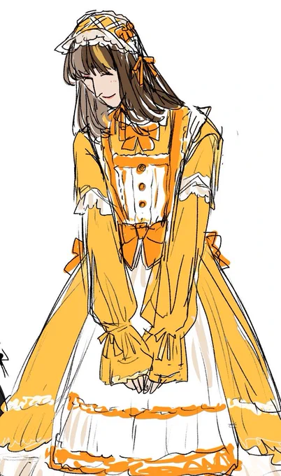 #うちの子を初めて描いた時から今の絵柄を見比べるとどれだけ変わったかよく分かる 2022/10/10→2026/2/25 な、何が起こった…… (別の意味で)