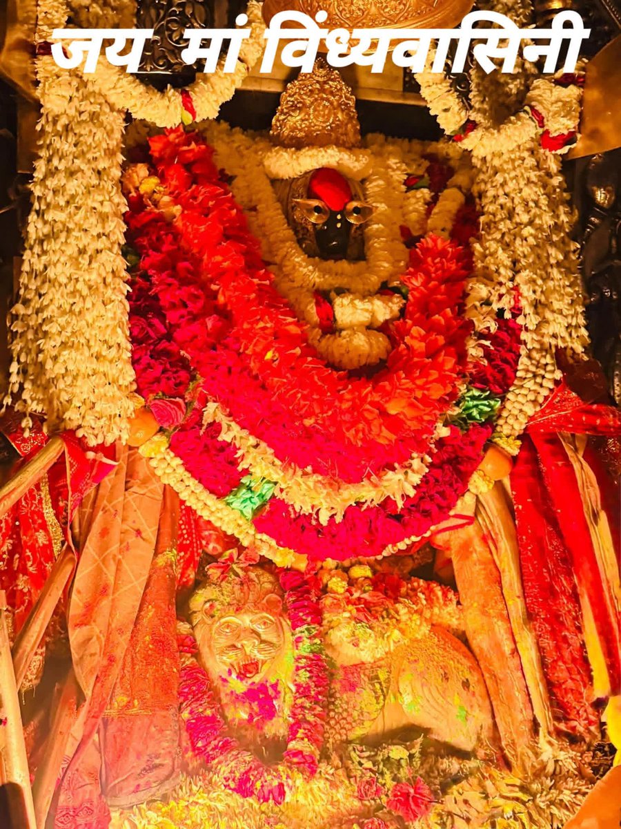 रंगभरी एकादशी पर मां #विंध्यवासिनी मंगला आरती दर्शन।🙏🙏🙏🚩❤️