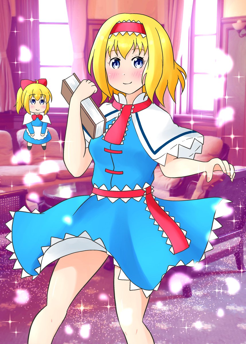 アリス描きました #東方Project #アリス・マーガトロイド