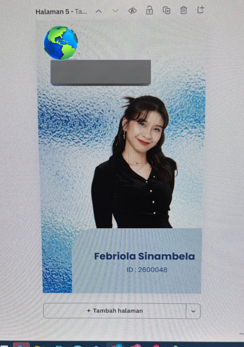 Kapan lagi membuat oshiku terkenal di company😌