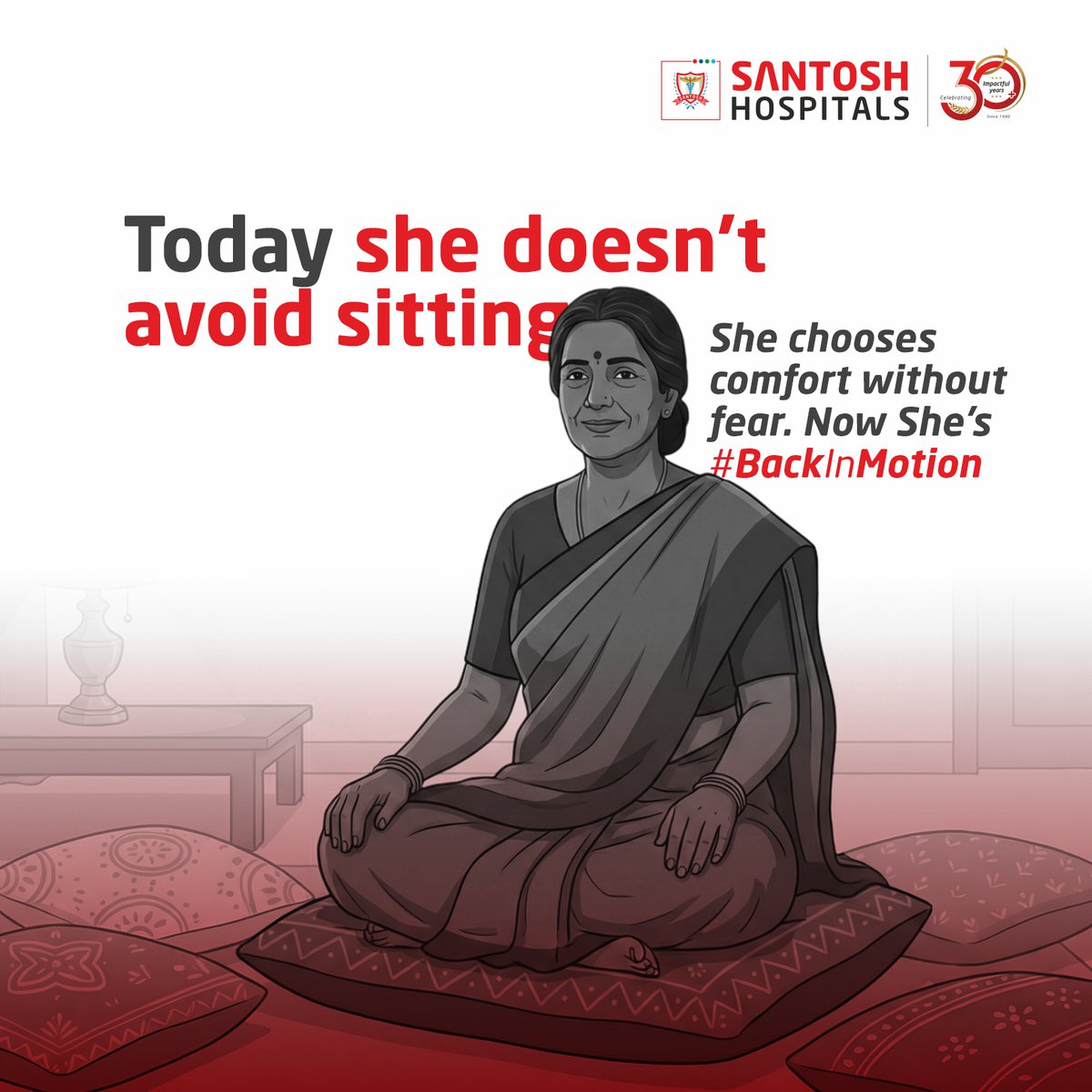 SantoshHosptls's tweet photo. Our guided movement correction and specialized rehab programs ensure you regain your strength and stability for the long run.
Reclaim your life. Get #BackInMotion.
Book an Appointment: +91 78279 81588
24x7 Emergency: 0120 4666 666
#SantoshHospitals #Rehabilitation https://t.co/4hKXR04DXy