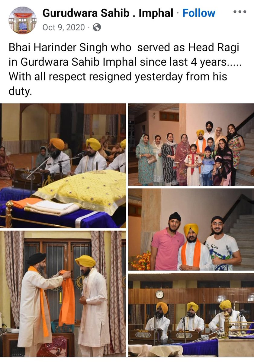 <a href="/indiantrol/">lTL Indian Troll Lover</a> Not many people are aware a significant population of Sikh community lives peacefully in Imphal, many of them for generations, alongside Meiteis. Many of them call it (Manipur) their home. There never was any issue. But the intention of these Nihangs from Canada is suspicious.