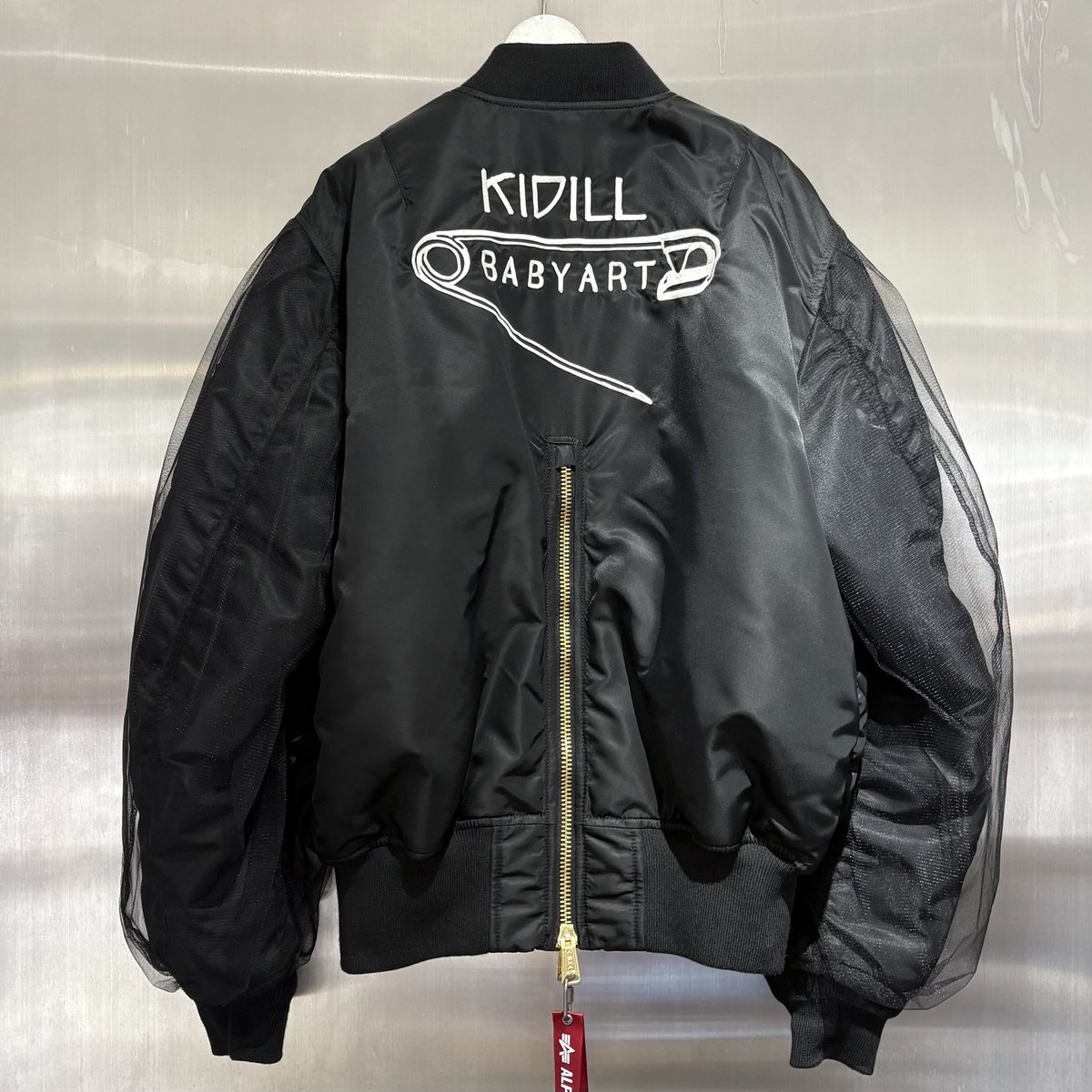ジャケット・アウター kidill REVERSIBLE PADLOCK MA-1 JACKET ご予約商品】 