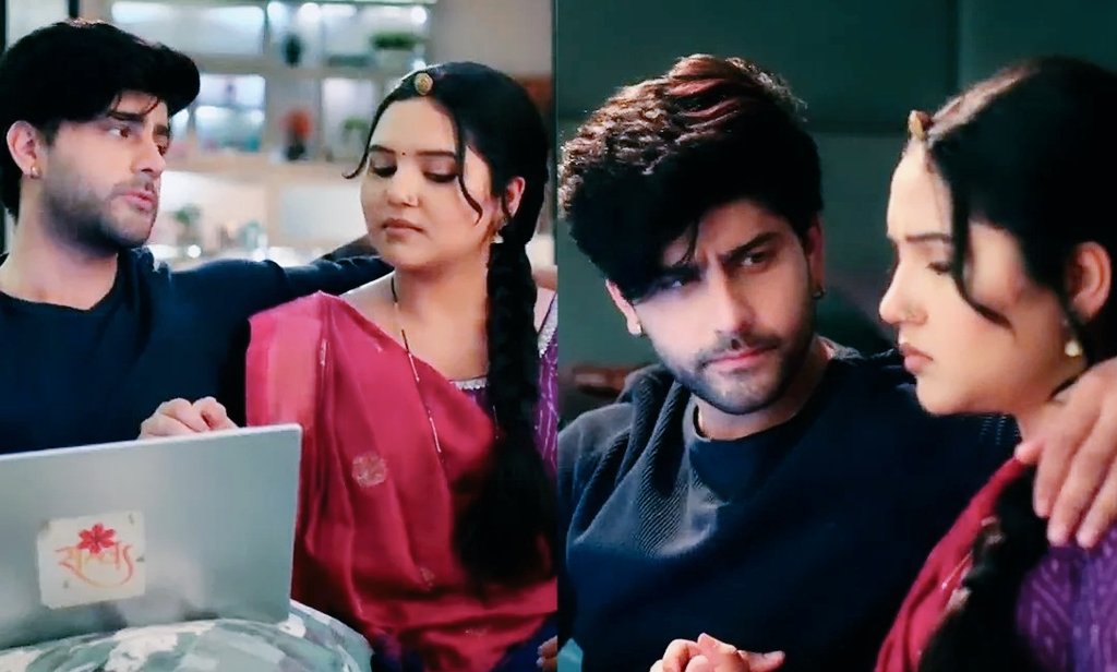 whattaagirll2's tweet image. Vasu bbg logic is so nonsense to me, what if chandrika never accepts her? Does that mean they will nvr live as husband &amp;amp; wife,
She's unaware of the way her husband looks at her, dreams of living with her in his room, he’s clearly longing for his wife, Poor dev🤭
#Vasudha #VasuDev