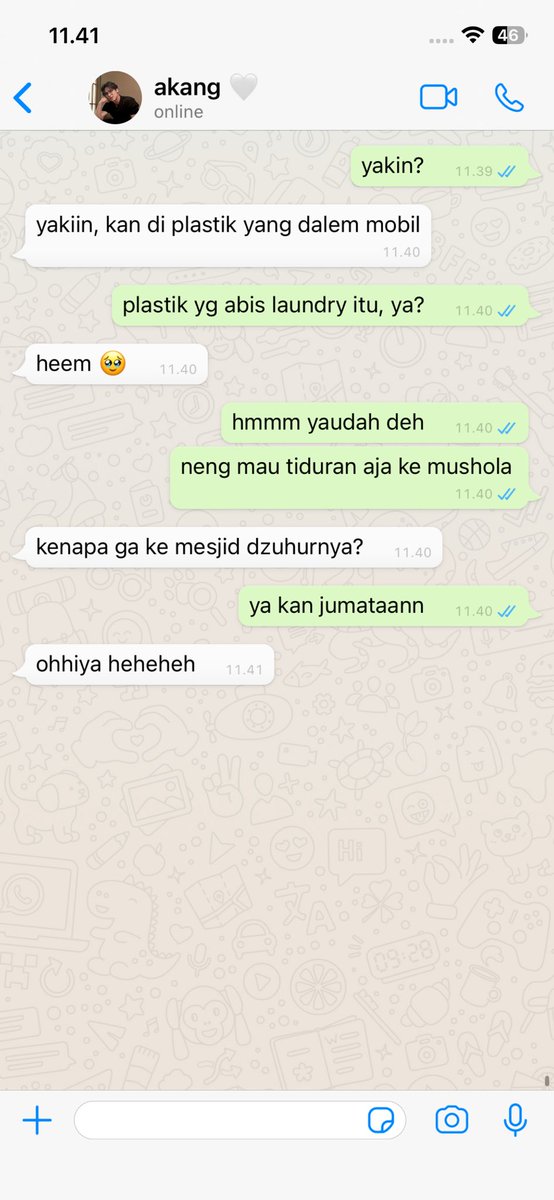 nomadenwrt's tweet photo. ; laporan hari jumat
β neng & akang #captries
a mingyu one tweet fic. https://t.co/jB3jh6g48P