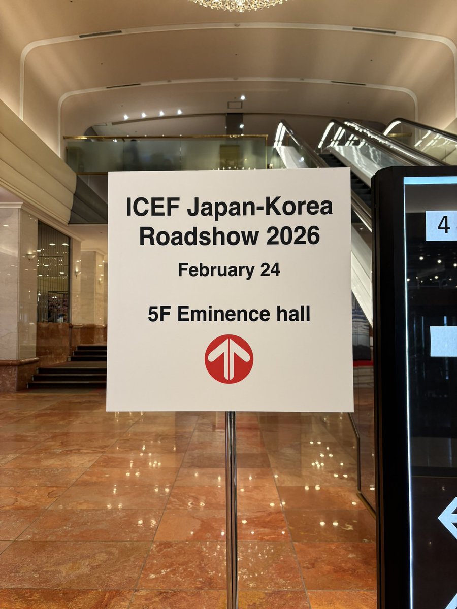 NPOryugaku's tweet photo. 〈イベントレポート〉
2/24(火)新宿 京王プラザホテルにて
ICEF Japan‐Korea Roadshow February 24-26,2026
参加してまいりました

https://t.co/b5tGQovFDd

#npo留学協会 #活動報告 #report #icef #法人会員 https://t.co/vbxzzbtYbz