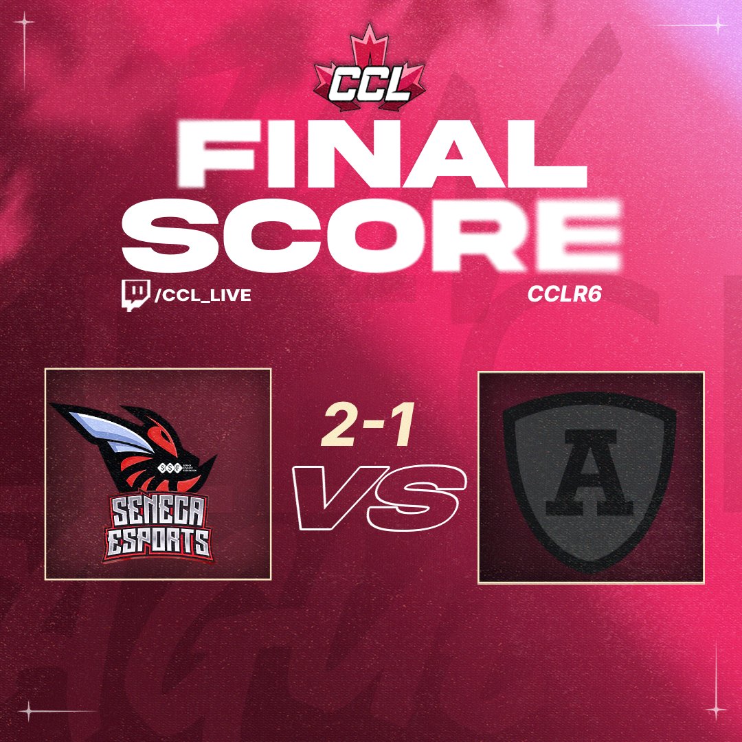 Esports_CCL's tweet photo. OUR TOP #CCLR6 PREMIER TEAMS MADE IT INTERESTING TONIGHT!

@seneca_esports take the series 2-1 over UAlberta!
4-7 on Lair!
8-7 on Chalet!
7-4 on Bank!

Huge shoutout to these teams for an amazing match!
And @ZekVexol and @Callout_RT for the cast!

#RainbowSixSiege #CollegiateEsports #R6