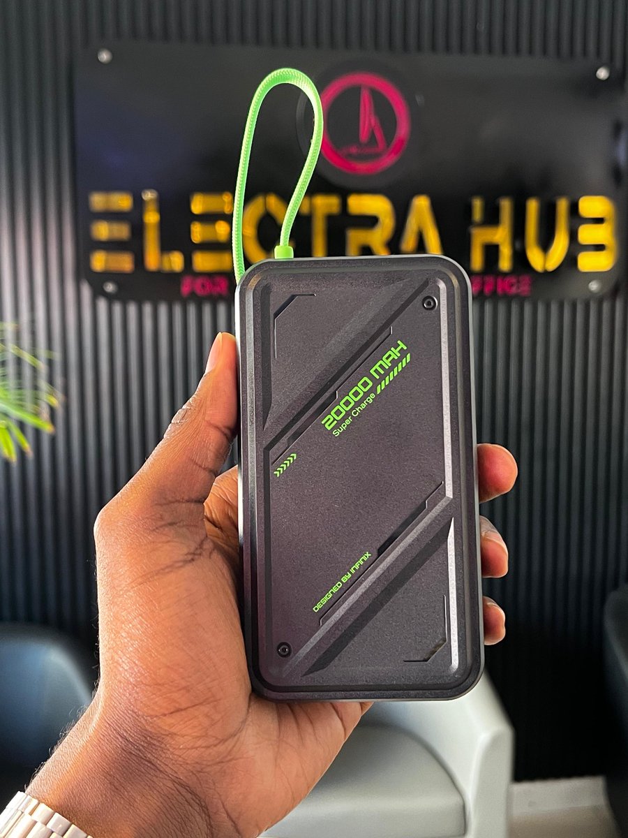 electrahub's tweet photo. SALE!!! Infinix GT Power 55W  Fast Charging Powerbank 
*@Ksh.2,499*
-0758842833 https://t.co/X6FjJD7jtF