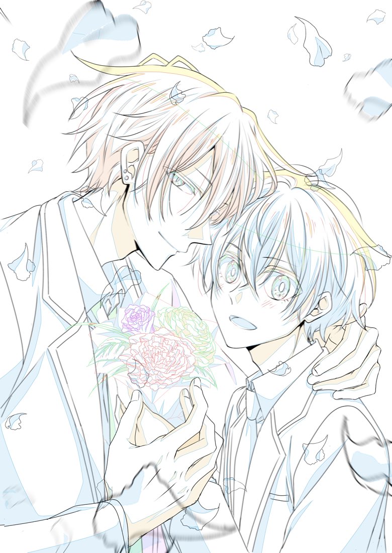 佐々木と宮野
１０周年おめでとう御座います㊗️

 #藤沢南第二文化部