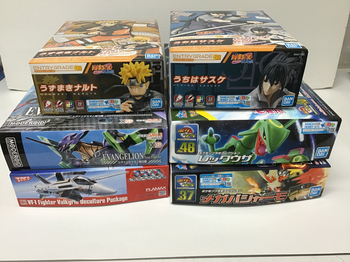 どうもホビー担当です。 今週もプラモ入荷いたしました。 プラモ