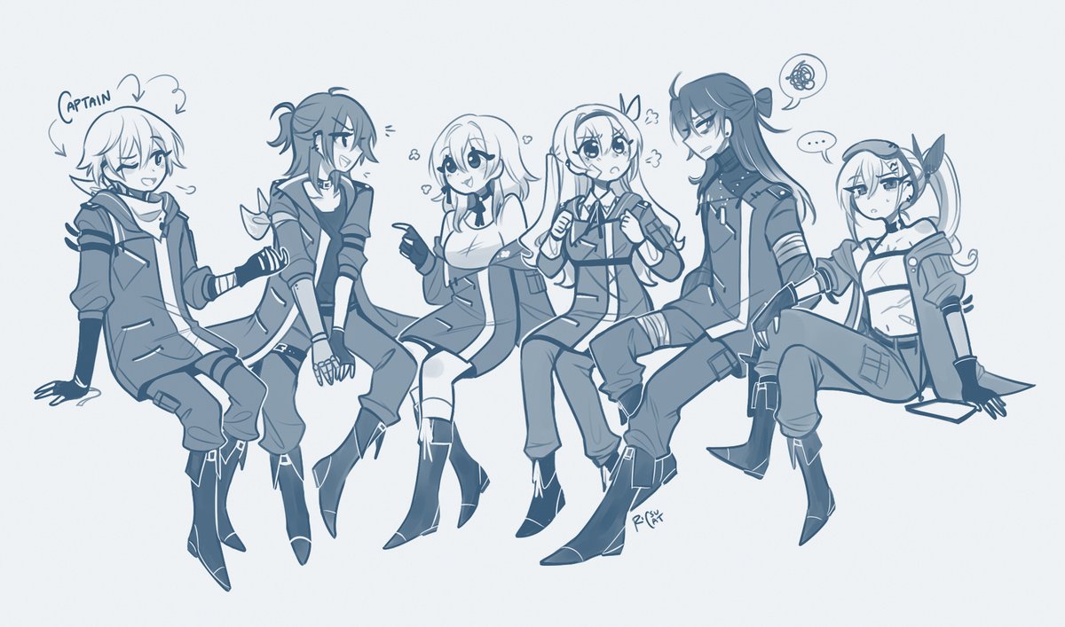 oh god, our ace fleet have to take orders from caelus 😭😭
(more stuff fr my 86-kinda AU) #HonkaiStarRail